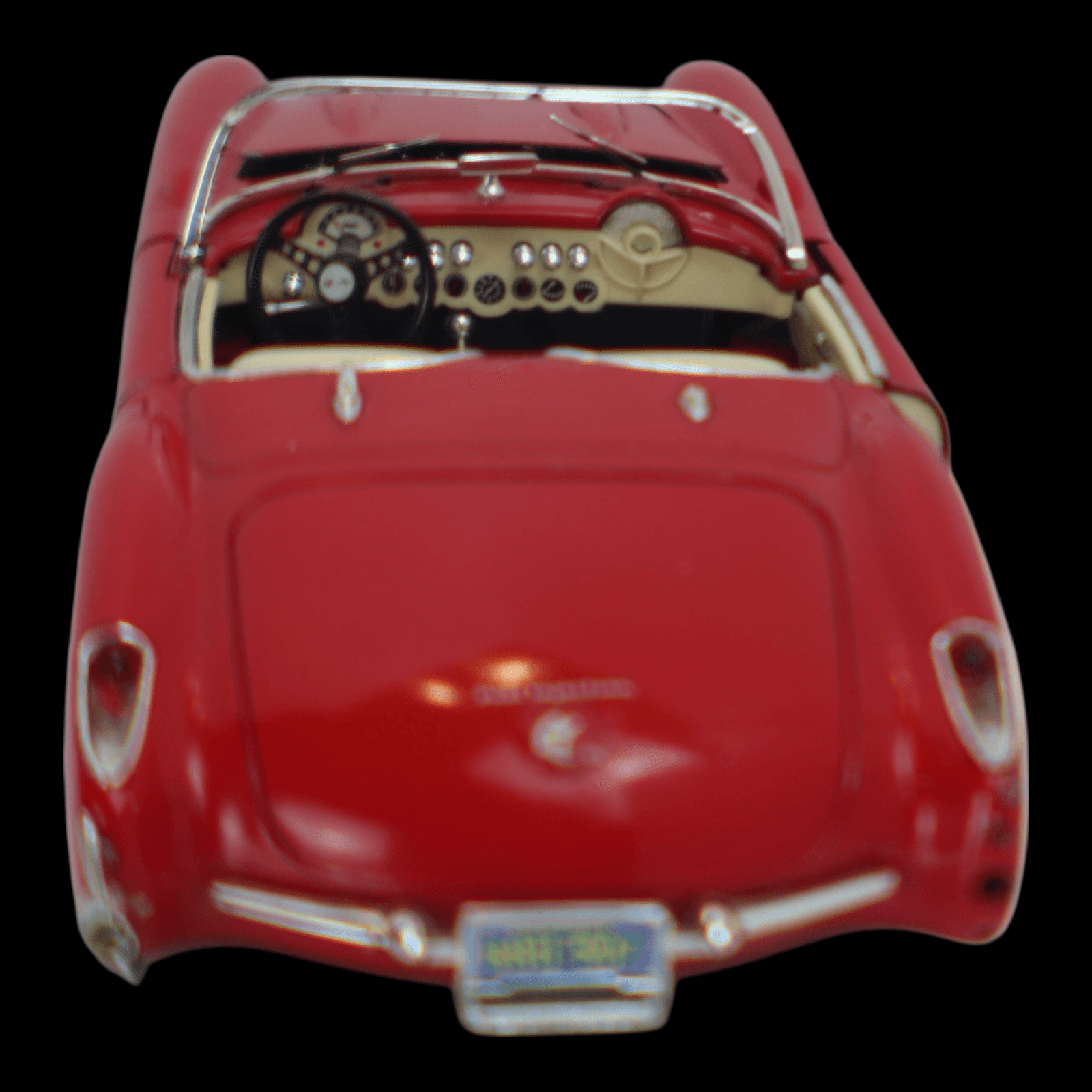 Bburago Special Edition ~ 1957 CORVETTE CONVERTIBLE ~ Italy Red 1:18 Diecast - Thumbnail 11