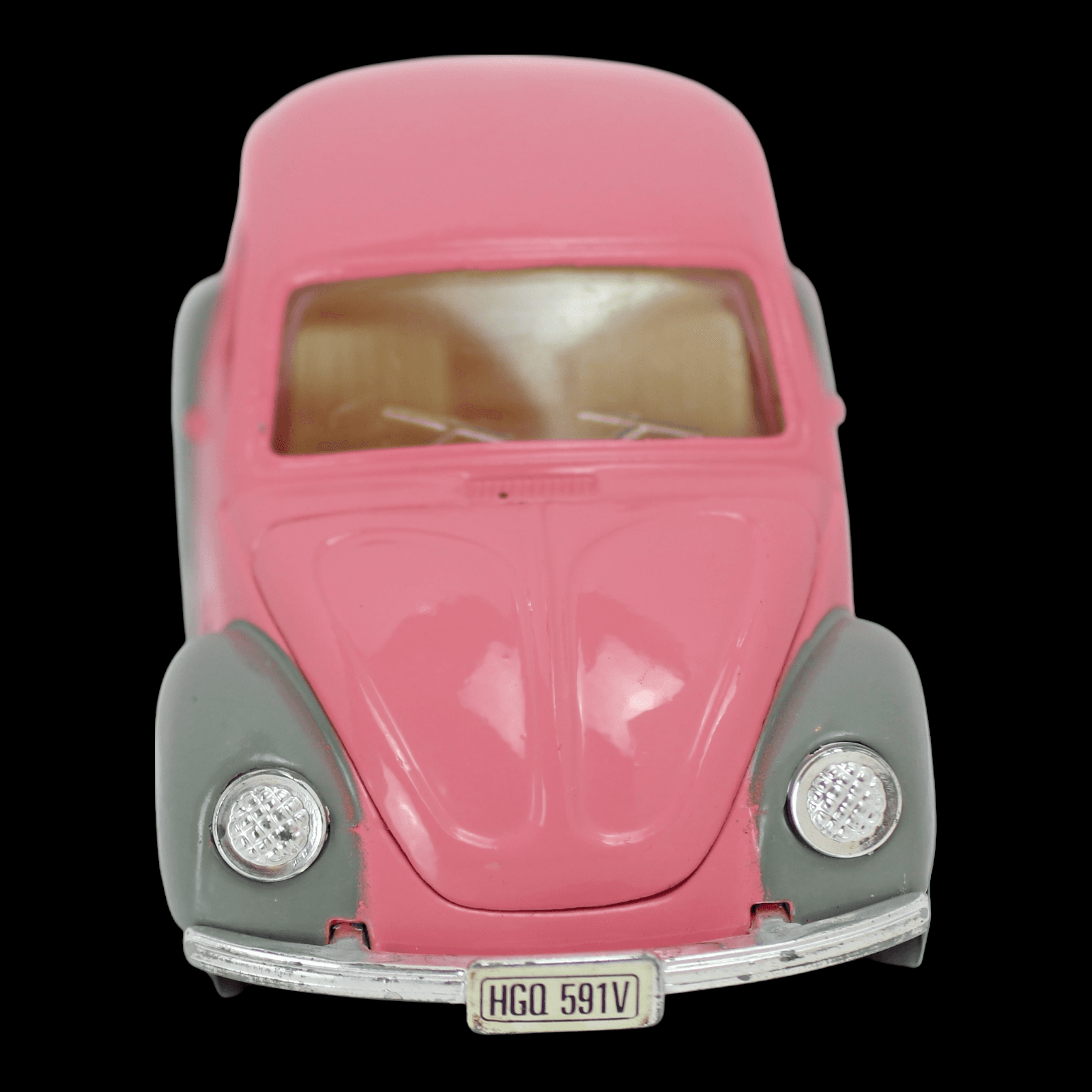 Kinsmart 1967 VW BEETLE ~ Pink ~ "Pullback" Diecast Toy Car ~ 1:32 - Thumbnail 6