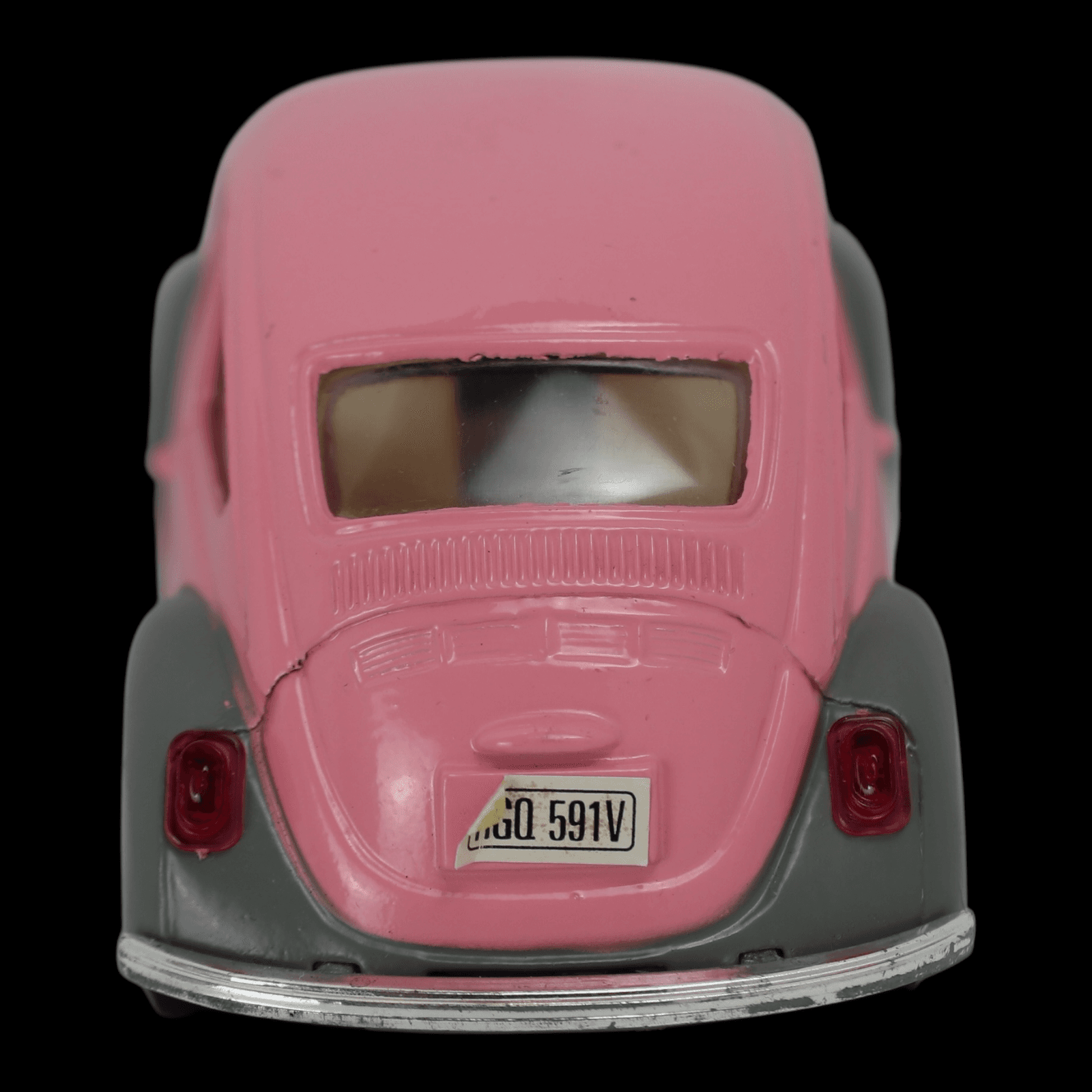 Kinsmart 1967 VW BEETLE ~ Pink ~ "Pullback" Diecast Toy Car ~ 1:32 - Thumbnail 3