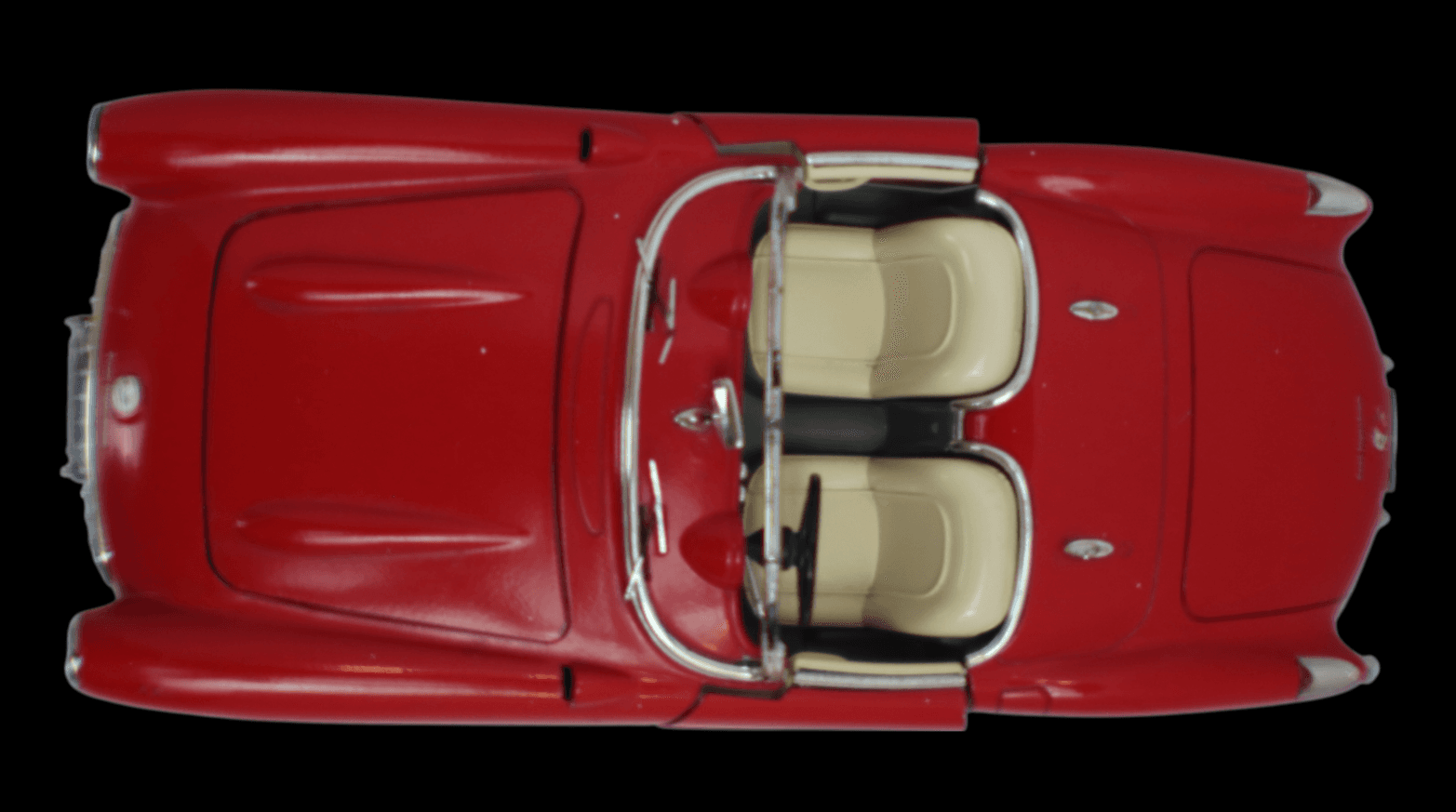 Bburago Special Edition ~ 1957 CORVETTE CONVERTIBLE ~ Italy Red 1:18 Diecast - Thumbnail 13