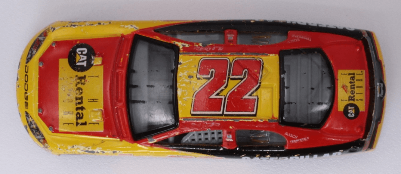 NASCAR ~ WARD BURTON #22 ~ 2003 DODGE INTREPID ~ Caterpillar 1:64 Diecast - Thumbnail 9