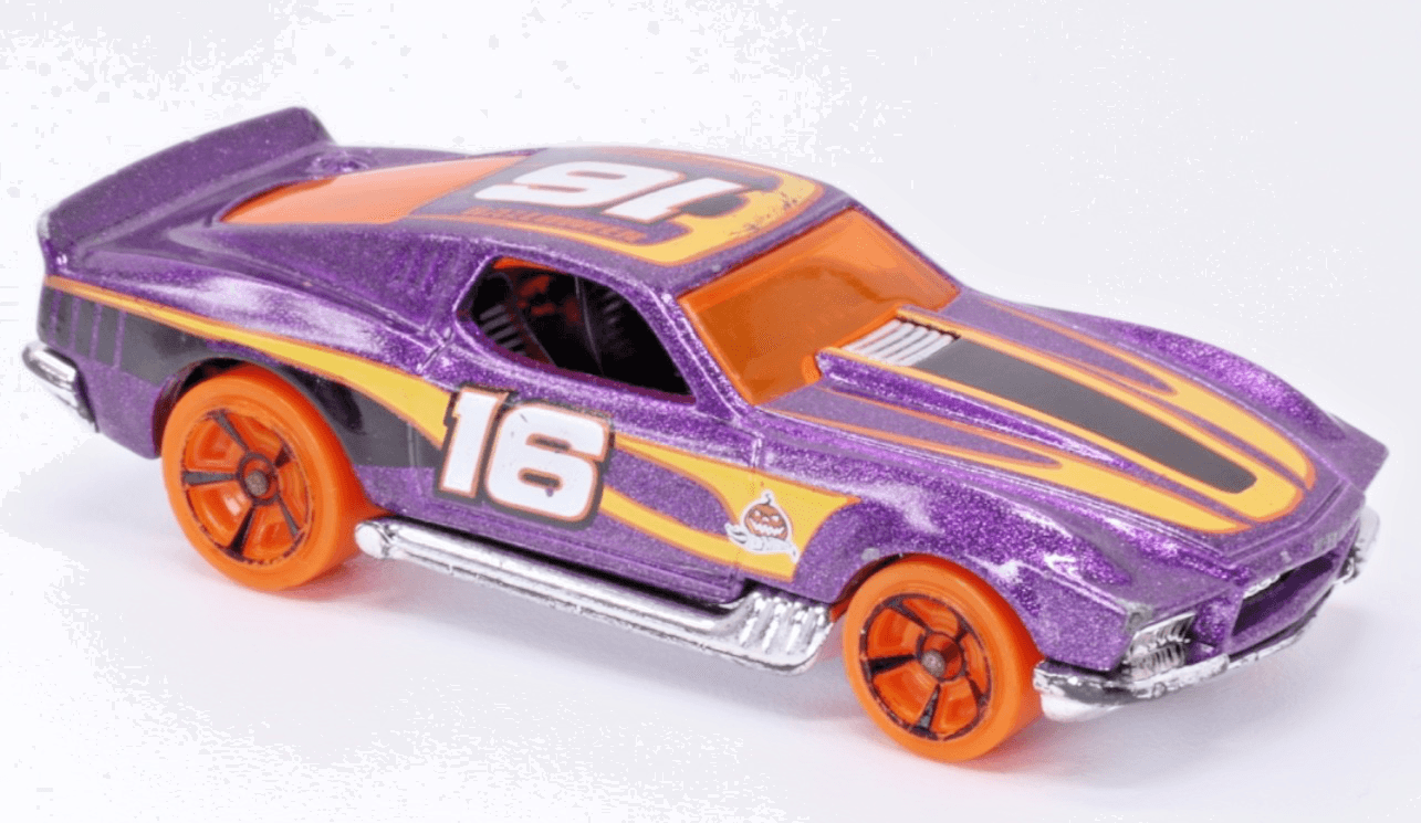 2016 Hot Wheels Happy Halloween Series ~ BLVD BRUISER (#5/8) Purple Diecast Car