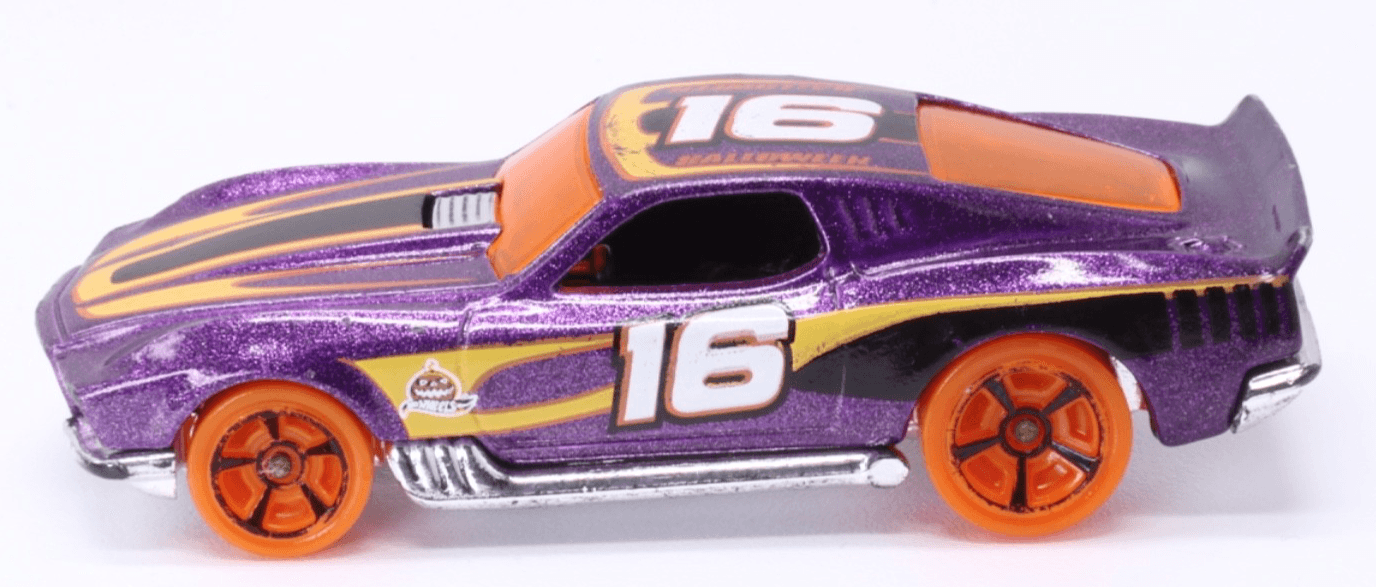 2016 Hot Wheels Happy Halloween Series ~ BLVD BRUISER (#5/8) Purple Diecast Car - Thumbnail 4