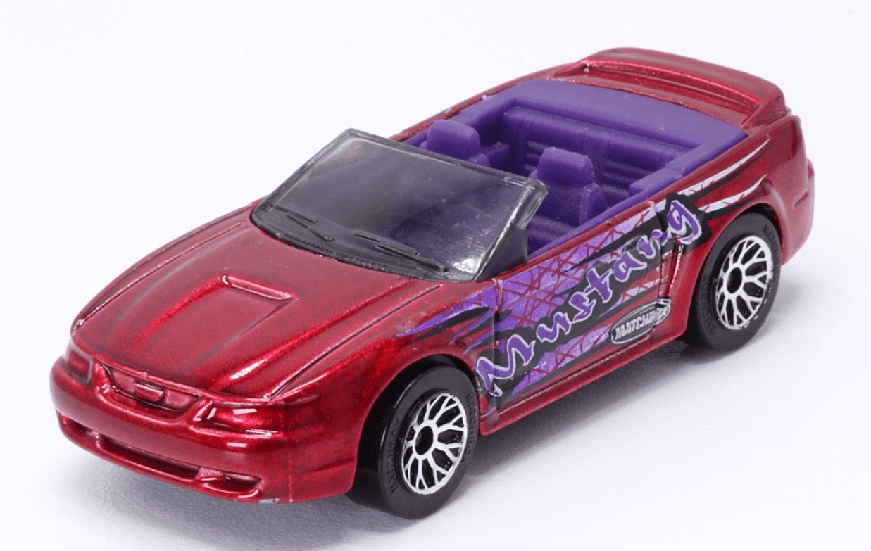 2002 Matchbox Style Champs ~ 1999 FORD MUSTANG GT CONVERTIBLE (12/75) 50th Anniv - Thumbnail 2