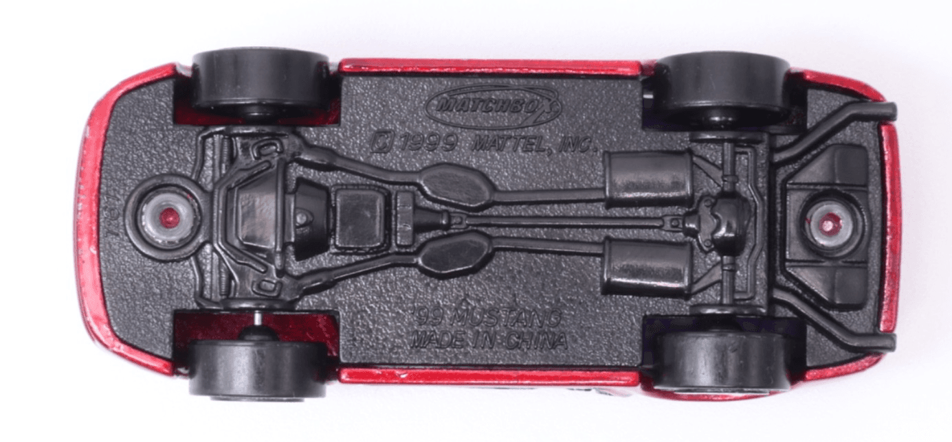 2002 Matchbox Style Champs ~ 1999 FORD MUSTANG GT CONVERTIBLE (12/75) 50th Anniv - Thumbnail 10
