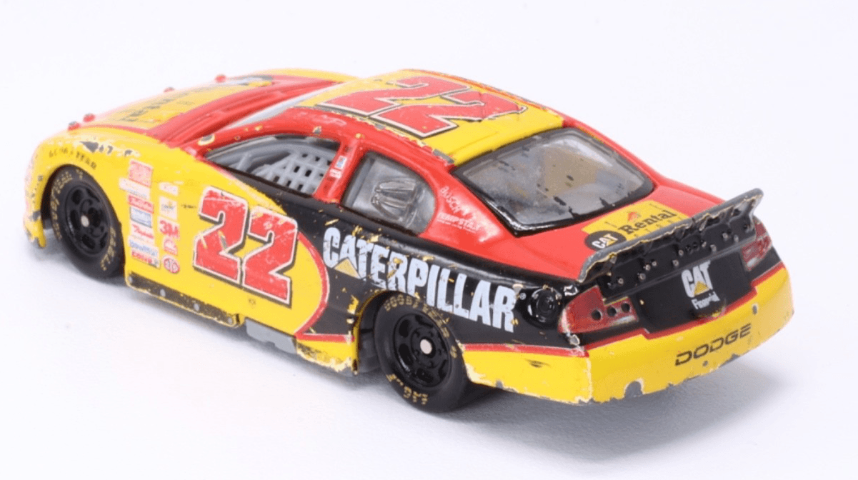 NASCAR ~ WARD BURTON #22 ~ 2003 DODGE INTREPID ~ Caterpillar 1:64 Diecast - Thumbnail 5