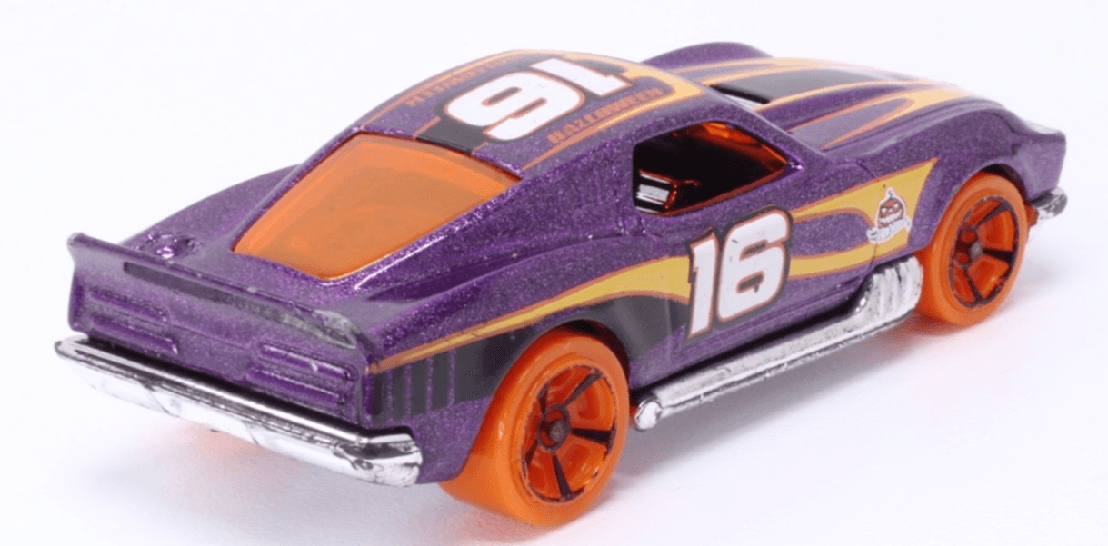 2016 Hot Wheels Happy Halloween Series ~ BLVD BRUISER (#5/8) Purple Diecast Car - Thumbnail 6