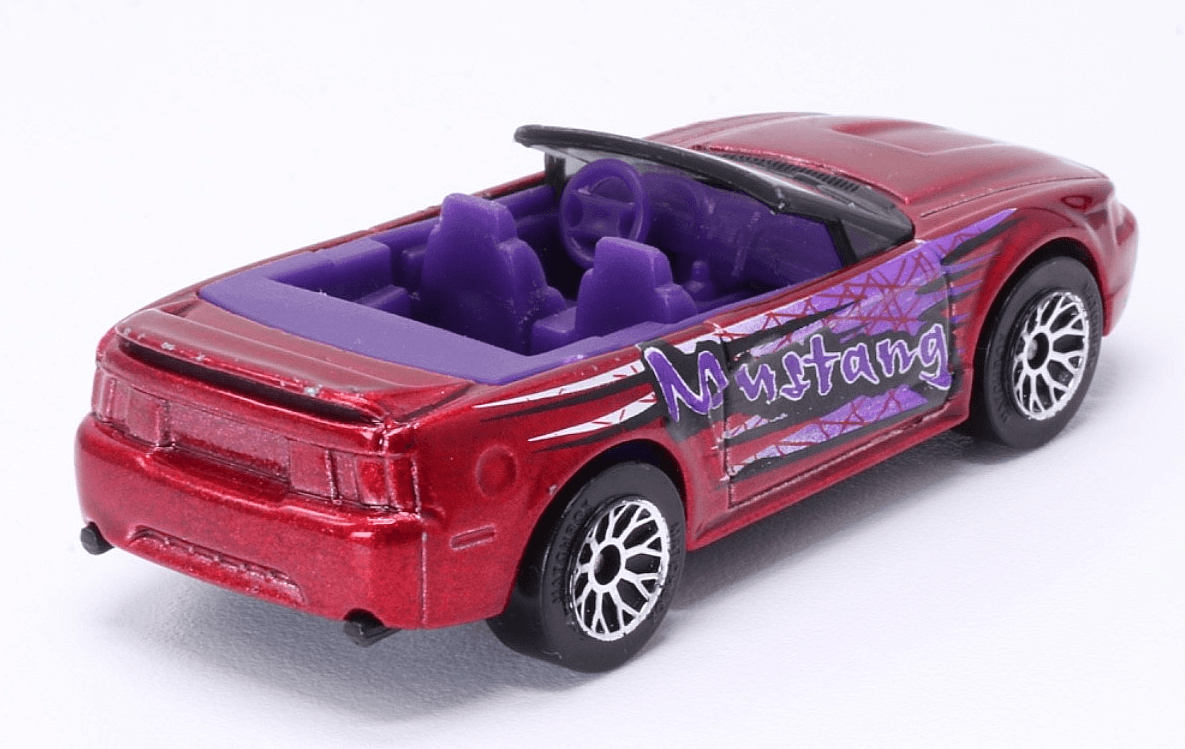 2002 Matchbox Style Champs ~ 1999 FORD MUSTANG GT CONVERTIBLE (12/75) 50th Anniv - Thumbnail 6