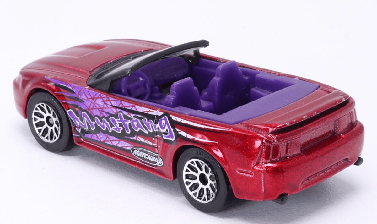 2002 Matchbox Style Champs ~ 1999 FORD MUSTANG GT CONVERTIBLE (12/75) 50th Anniv - Thumbnail 5