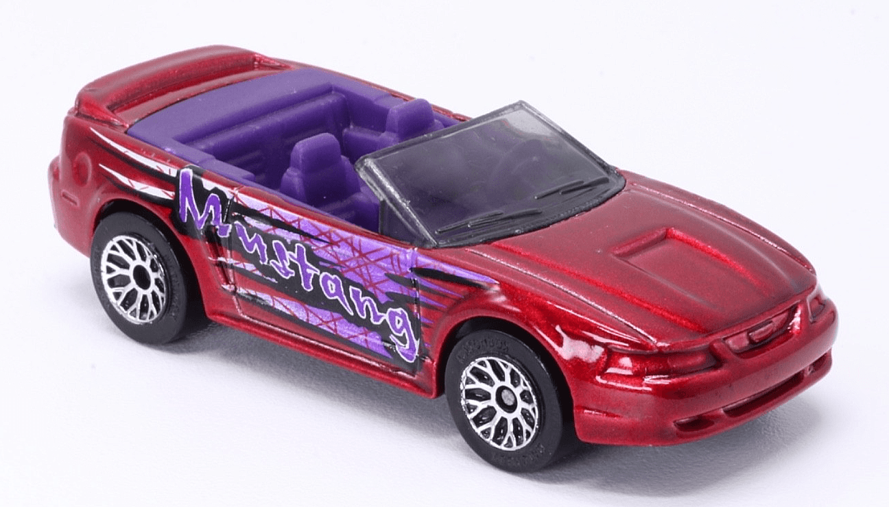 2002 Matchbox Style Champs ~ 1999 FORD MUSTANG GT CONVERTIBLE (12/75) 50th Anniv