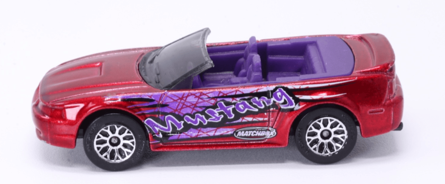 2002 Matchbox Style Champs ~ 1999 FORD MUSTANG GT CONVERTIBLE (12/75) 50th Anniv - Thumbnail 11