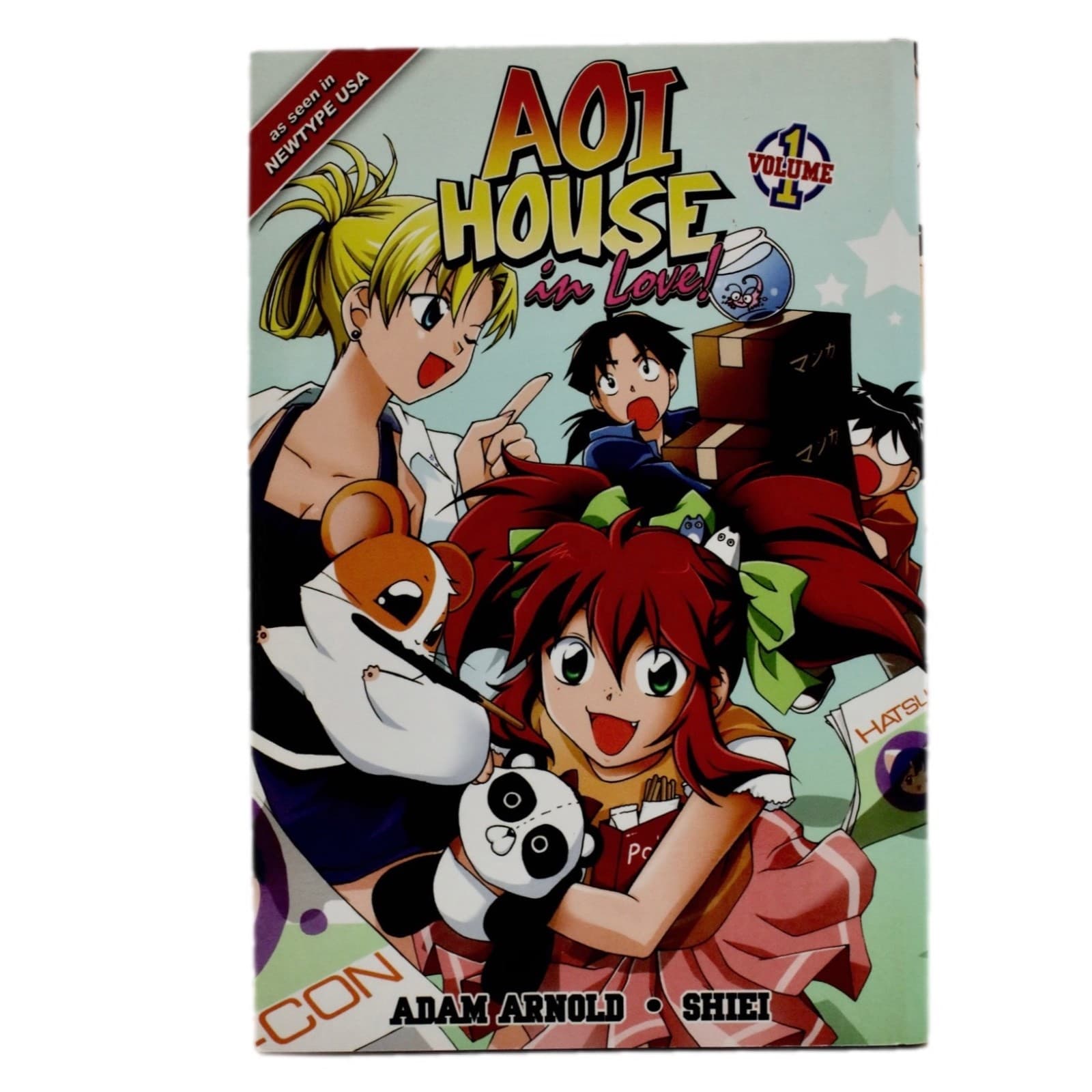 Aoi House In Love Volumes 1 & 2 ~ Manga ~ Adam Arnold Shiei ~ Seven Seas - Thumbnail 3