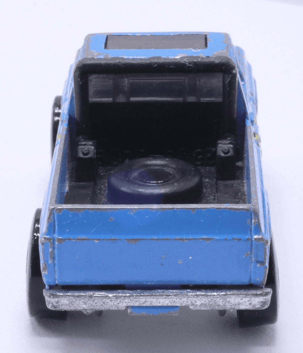 Hot Wheels Blackwall ~1977 EAGLE BYWAYMAN ~ Blue Silverado GMC 4x4 HK - Thumbnail 8