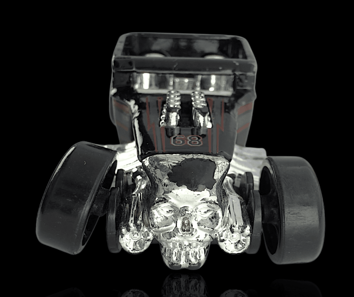 2022 Hot Wheels Dream Garage ~ BONE SHAKER (4/5) ~ Black ~ #105 Diecast Car - Thumbnail 2