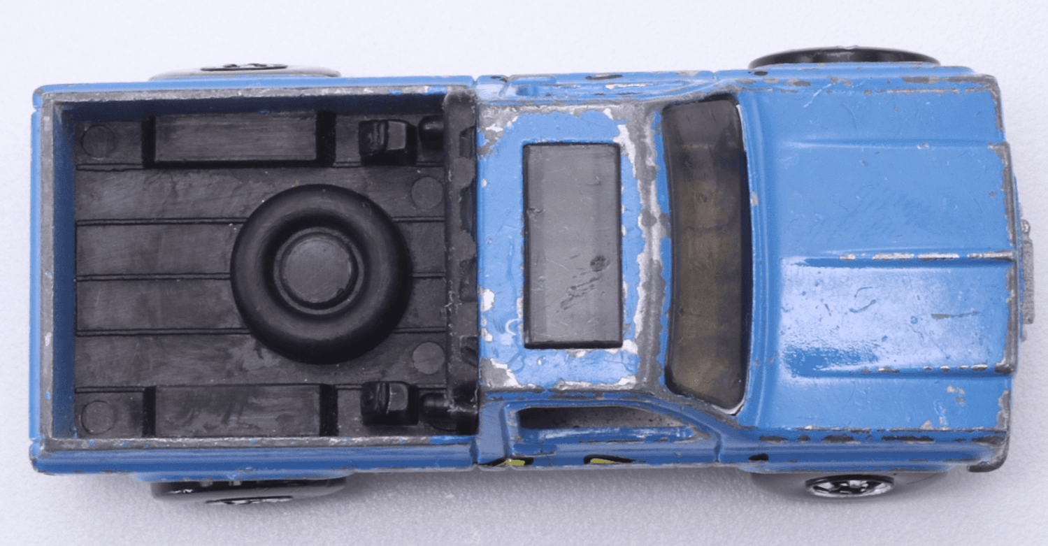 Hot Wheels Blackwall ~1977 EAGLE BYWAYMAN ~ Blue Silverado GMC 4x4 HK - Thumbnail 10