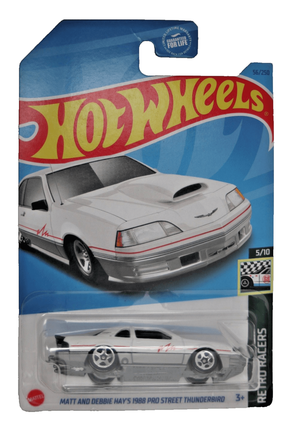 Hot Wheels Matt & Debbie Hays 1988 Pro Street Thunderbird ~ 56/250 ~ 5/10