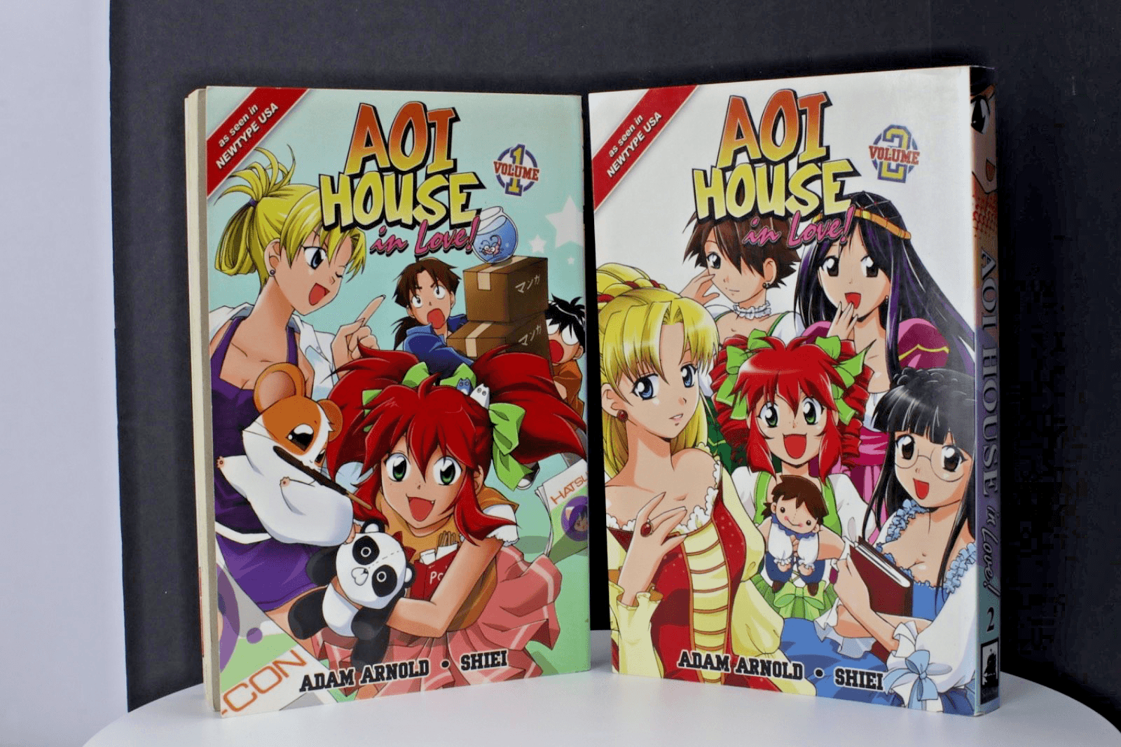 Aoi House In Love Volumes 1 & 2 ~ Manga ~ Adam Arnold Shiei ~ Seven Seas