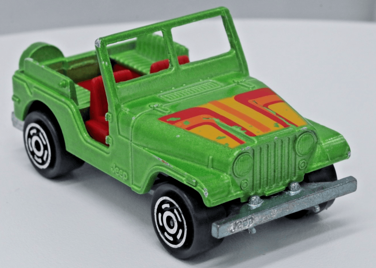 Vintage Majorette ~ JEEP #268 ~ 1/54 Green Made in France