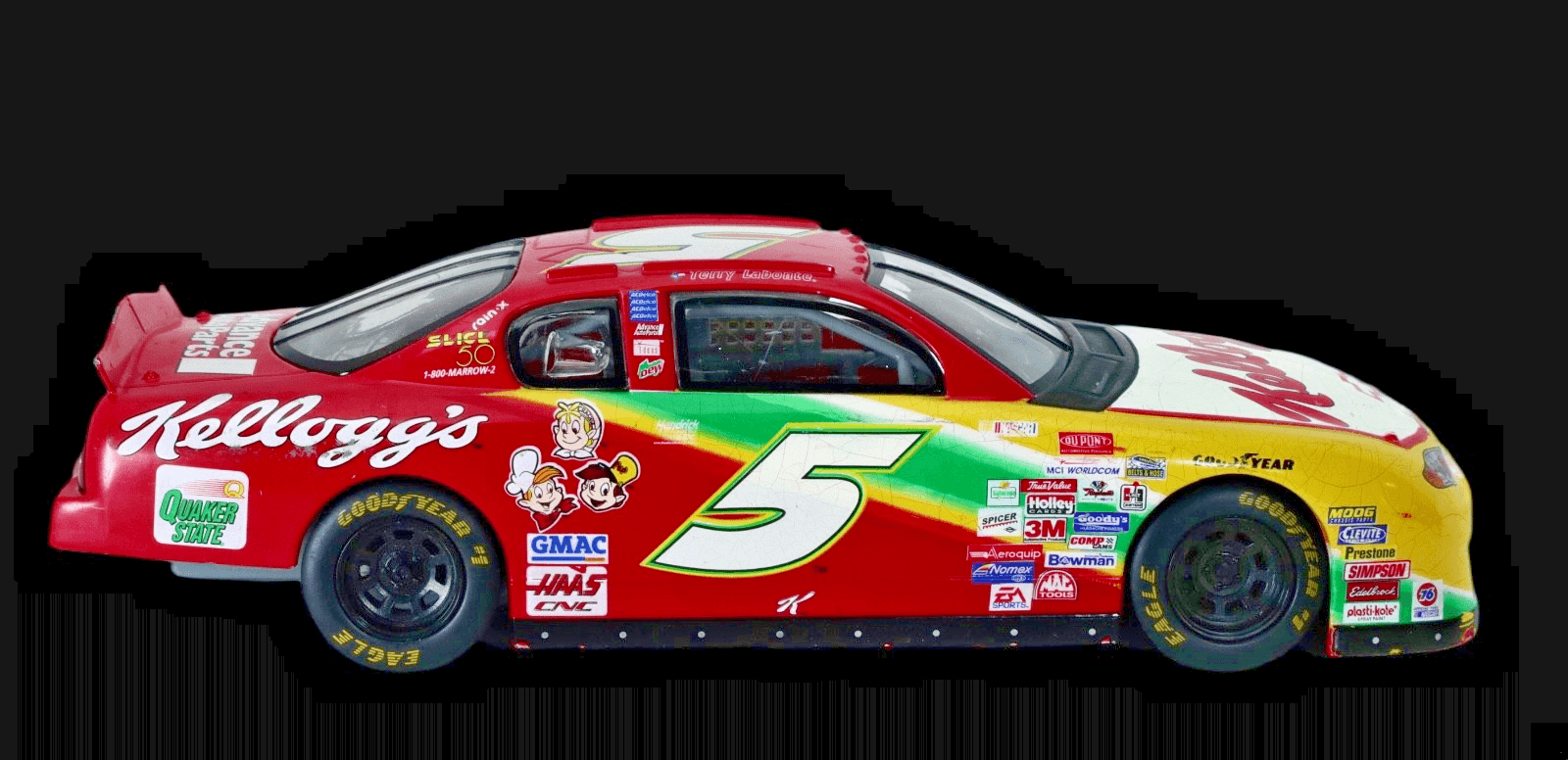NASCAR ~ TERRY LABONTE ~ 2000 CHEVY MONTE CARLO ~ #5 Kellogg's Diecast