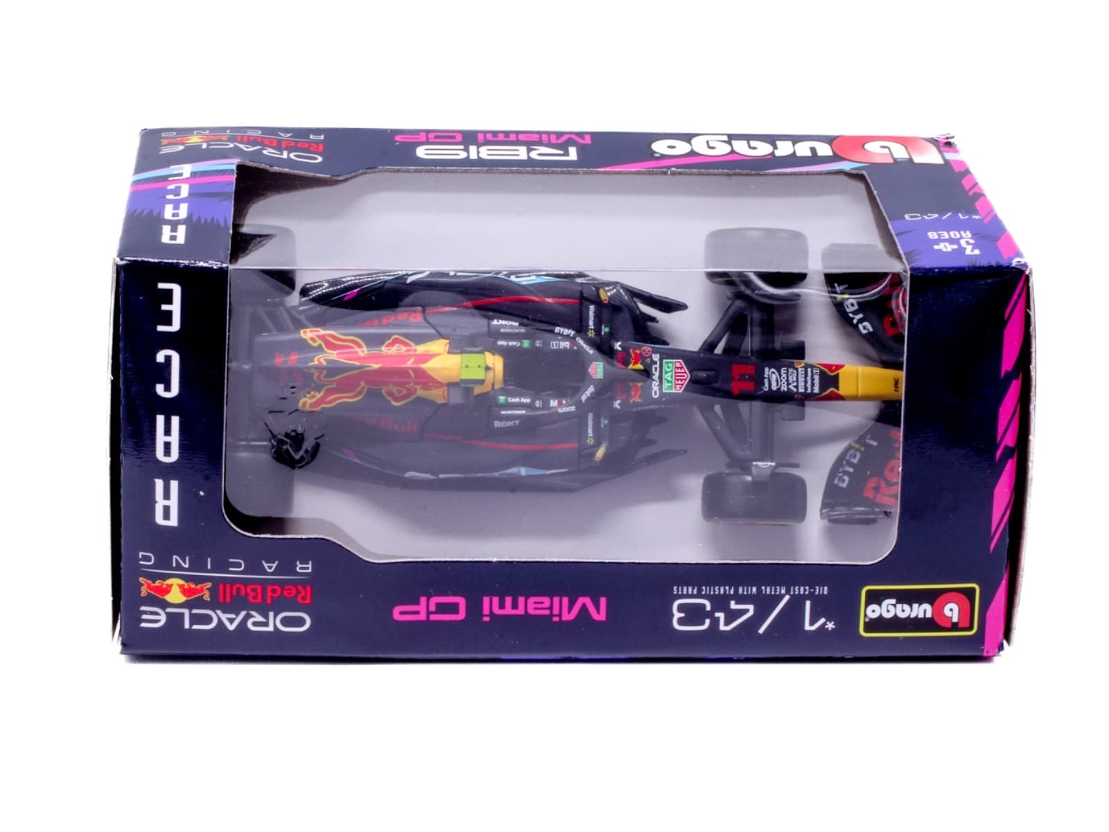 Bburago ~ 2023 Red Bull Racing F1 RB19 ~ SERGIO CHECO PEREZ (#11) ~ 1/43 - Thumbnail 2