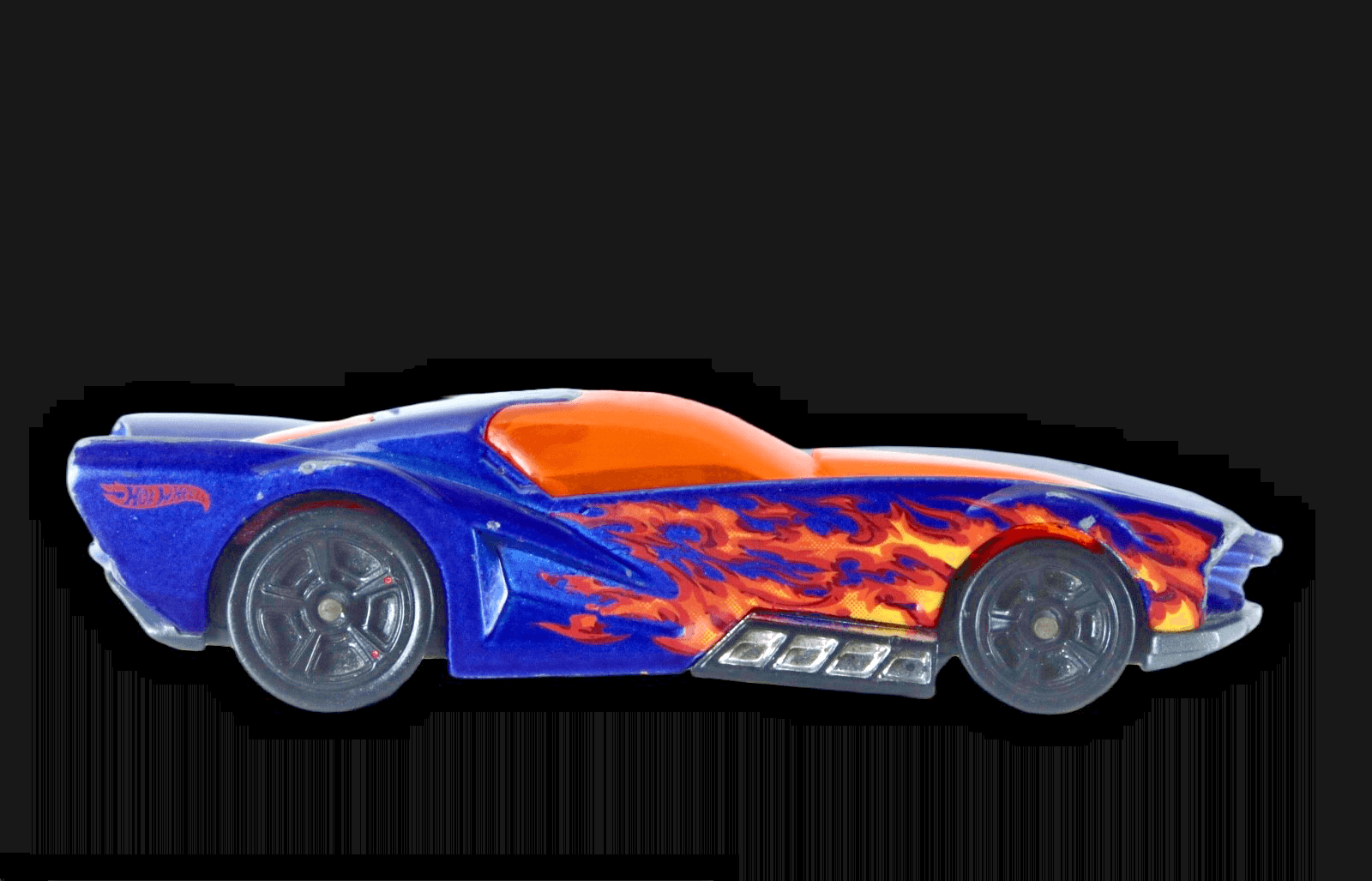 Hot Wheels ~ 2011 HAMMERHEAD STREET SHAKER ~ Blue Flame ~ 1:64 Diecast Toy Car