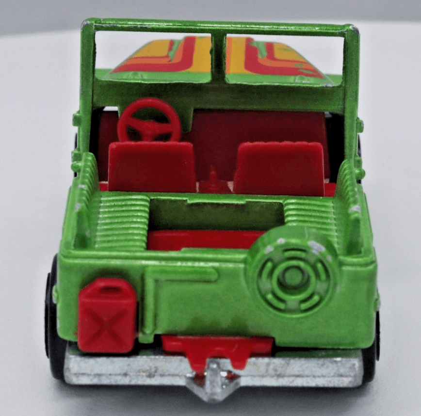 Vintage Majorette ~ JEEP #268 ~ 1/54 Green Made in France - Thumbnail 5