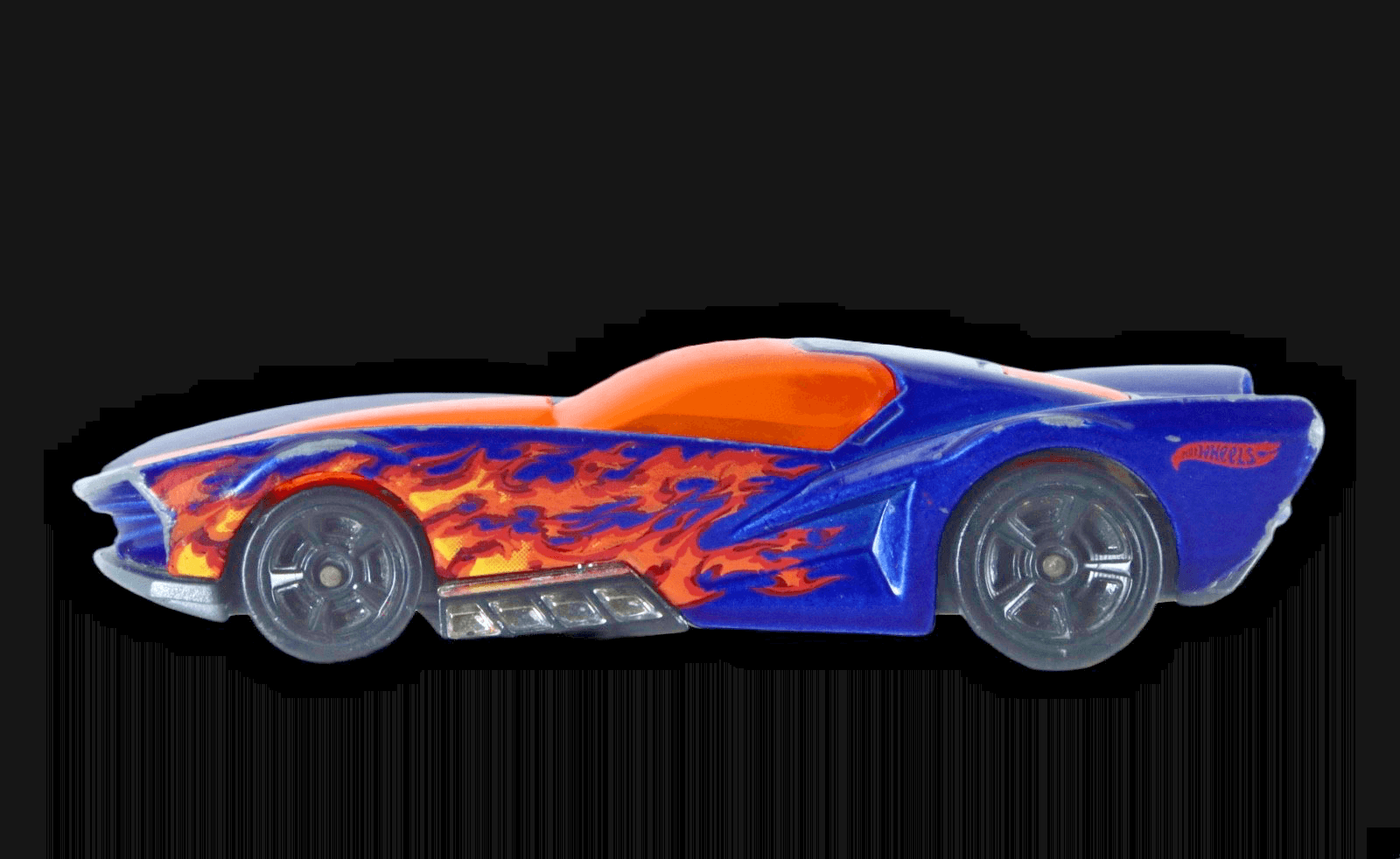 Hot Wheels ~ 2011 HAMMERHEAD STREET SHAKER ~ Blue Flame ~ 1:64 Diecast Toy Car - Thumbnail 2