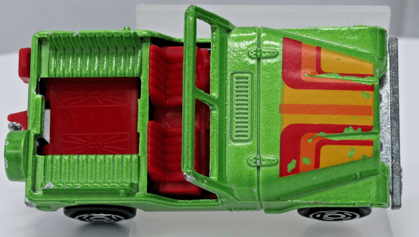 Vintage Majorette ~ JEEP #268 ~ 1/54 Green Made in France - Thumbnail 7