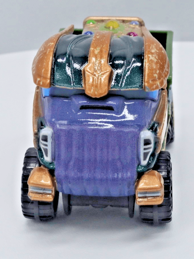 Hot Wheels ~ 2108 MARVEL THANOS CHARACTER CAR ~ 1:64 Avengers Infinity War - Thumbnail 6