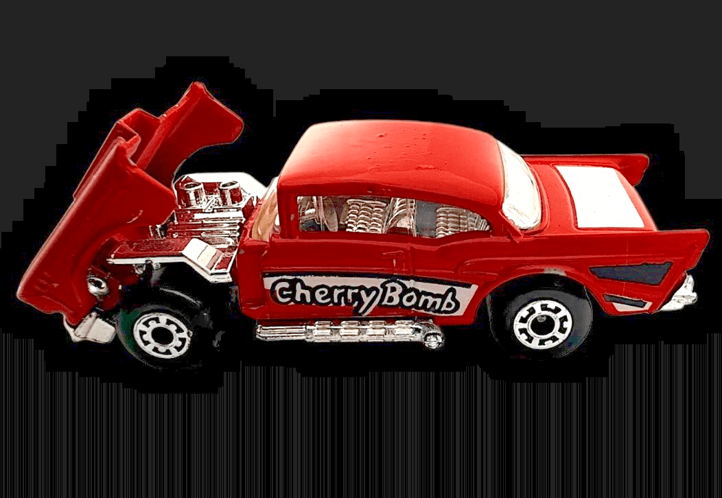 Lesney Matchbox ~ Superfast ~ 1957 CHEVY CHERRY BOMB ~ Diecast 1/64 - Thumbnail 3