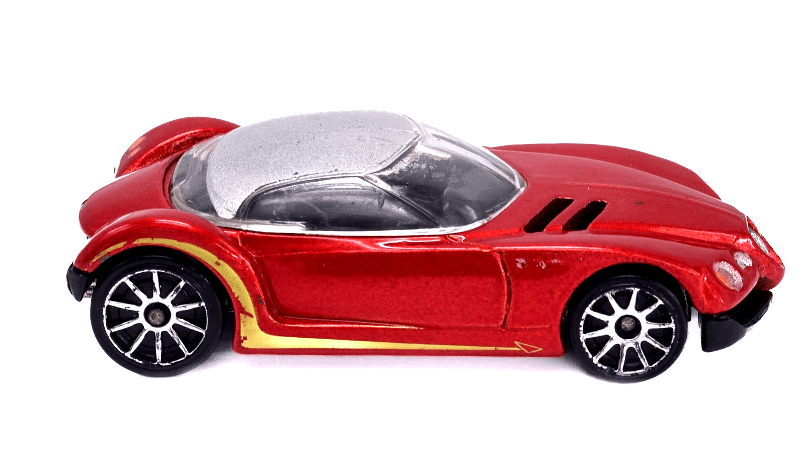 Hot Wheels First Editions ~ 2002 GOLDEN ARROW (029) ~ 17/42 Red Diecast Car - Thumbnail 3