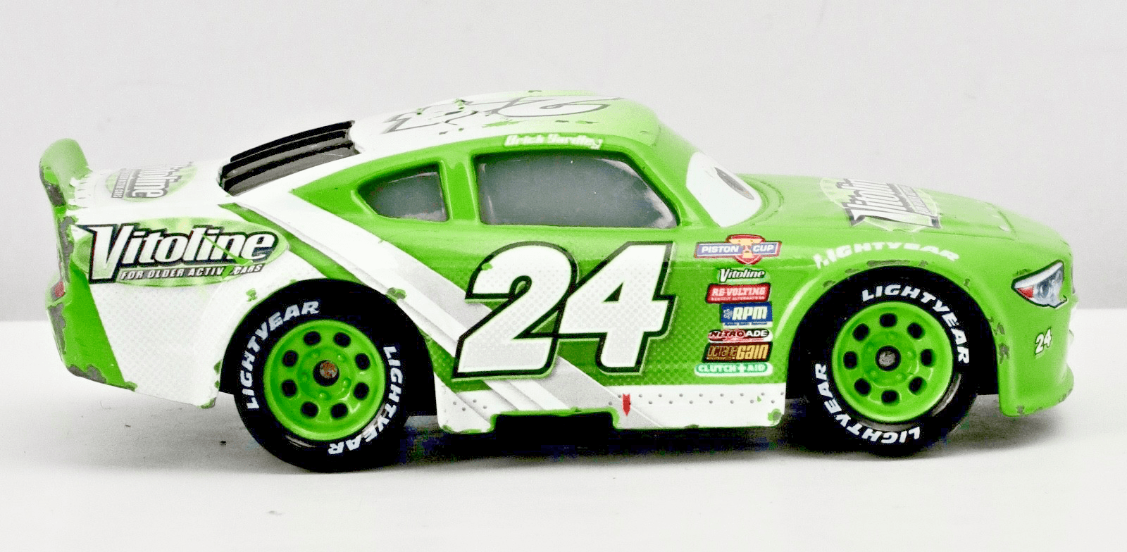 Mattel Disney Pixar Cars 3 ~ BRICK YARDLEY #24 Vitoline ~ 1:55 Diecast Toy Car