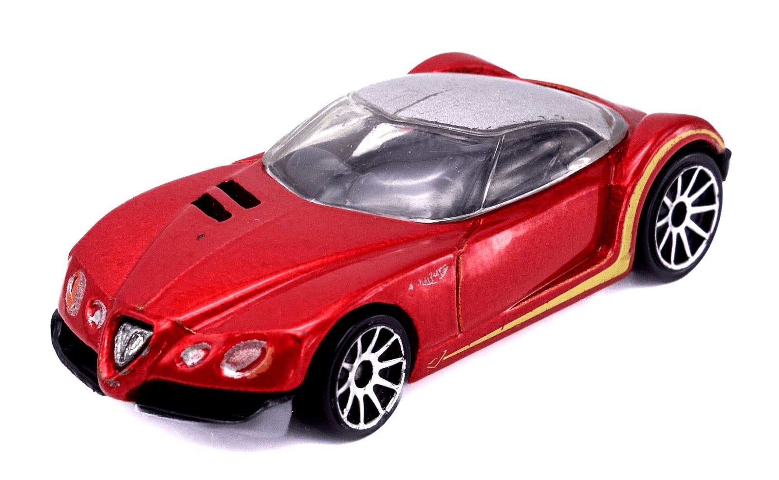 Hot Wheels First Editions ~ 2002 GOLDEN ARROW (029) ~ 17/42 Red Diecast Car - Thumbnail 2