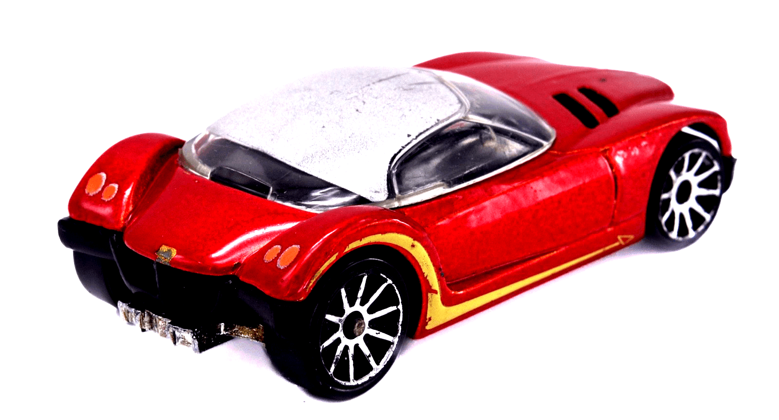 Hot Wheels First Editions ~ 2002 GOLDEN ARROW (029) ~ 17/42 Red Diecast Car - Thumbnail 6