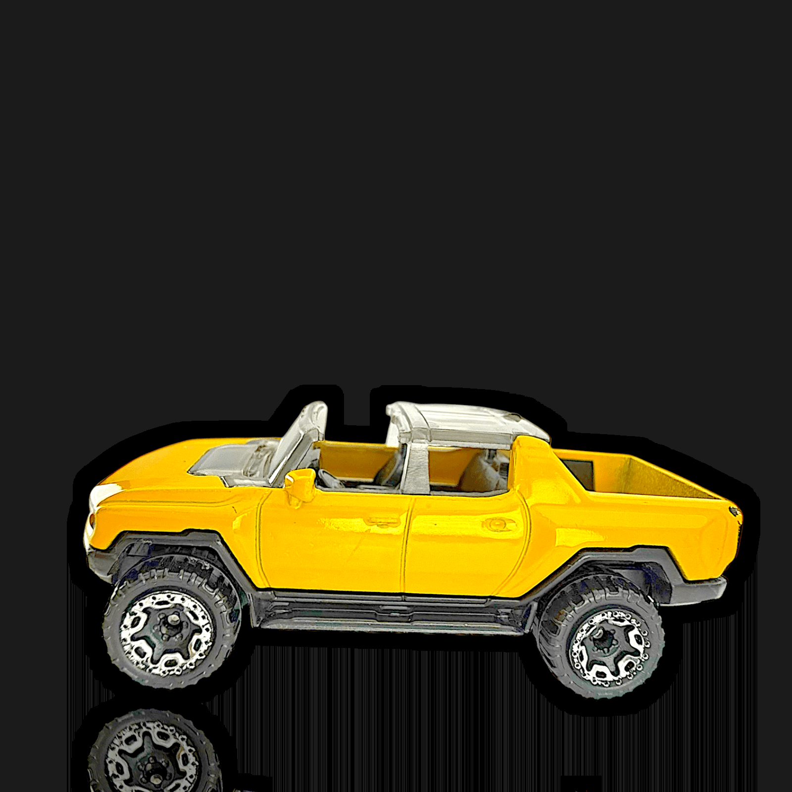 Hot Wheels 2022 GMC Hummer EV Pickup Truck ~ Green Speed Series - Thumbnail 2