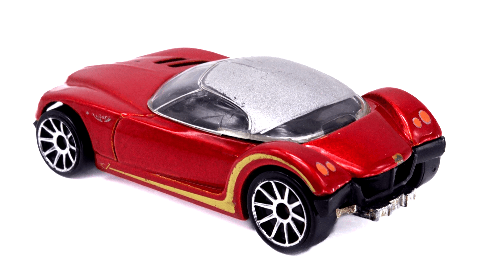 Hot Wheels First Editions ~ 2002 GOLDEN ARROW (029) ~ 17/42 Red Diecast Car - Thumbnail 5