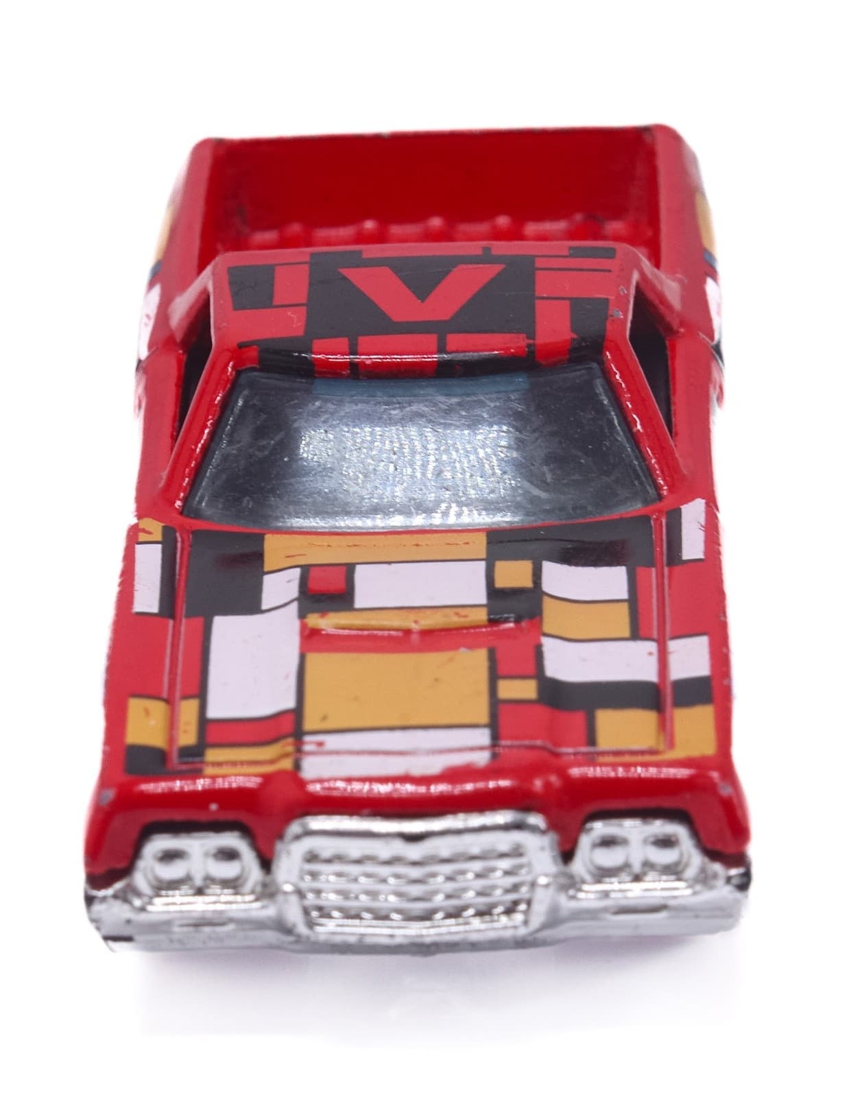 2023 Hot Wheels Art Cars ~ 1972 FORD RANCHERO (9/10) ~ Red 142/250 Diecast 1/64 - Thumbnail 6