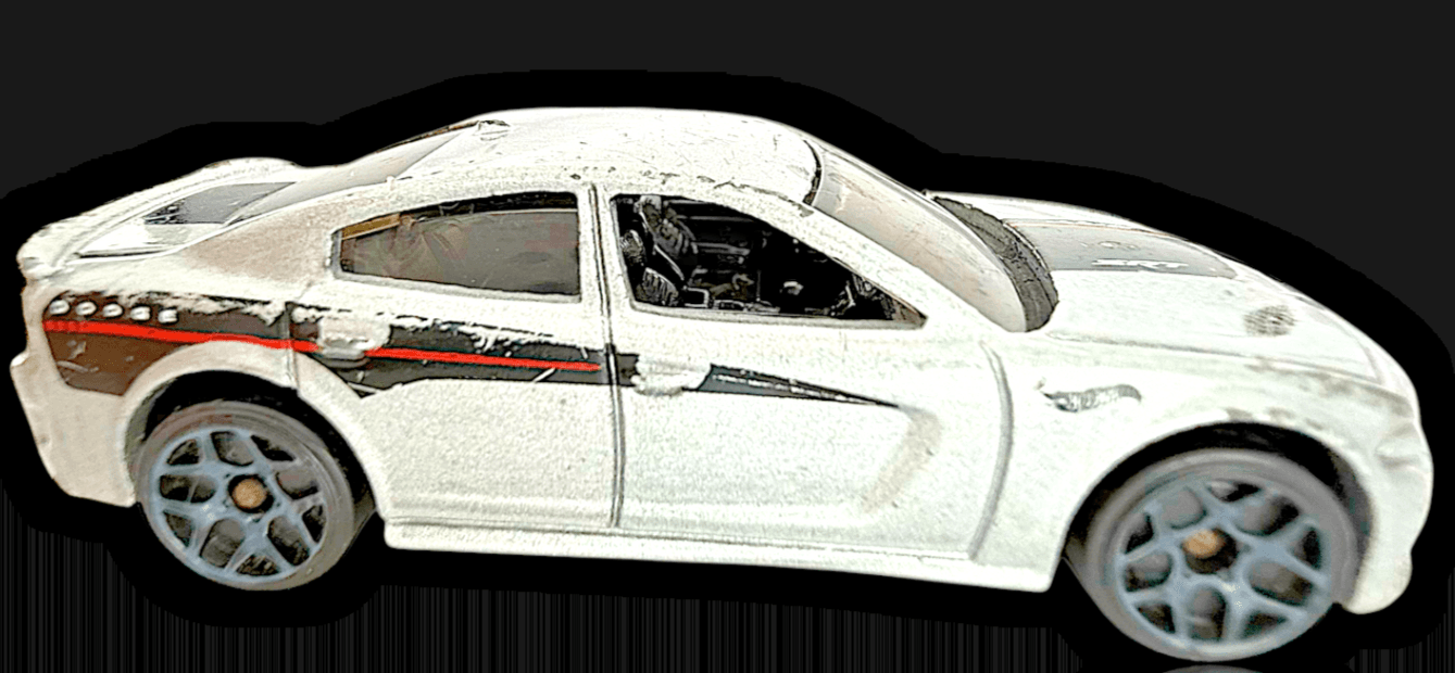 Hot Wheels ~ 2015 DODGE SRT CHARGER ~ HW First Response White Diecast 1/64