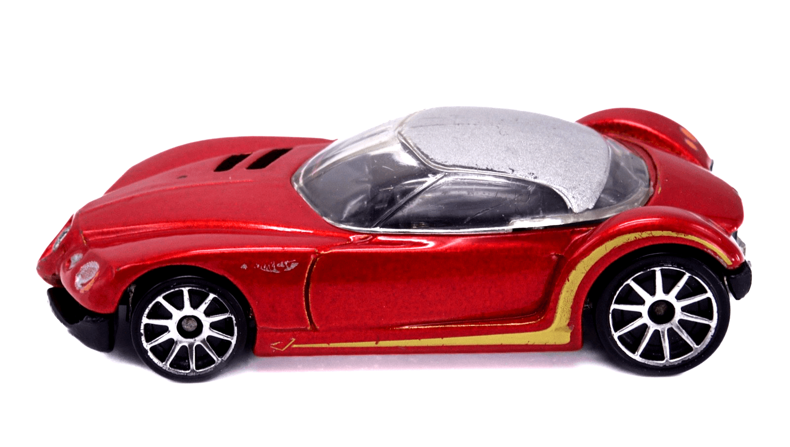 Hot Wheels First Editions ~ 2002 GOLDEN ARROW (029) ~ 17/42 Red Diecast Car - Thumbnail 4