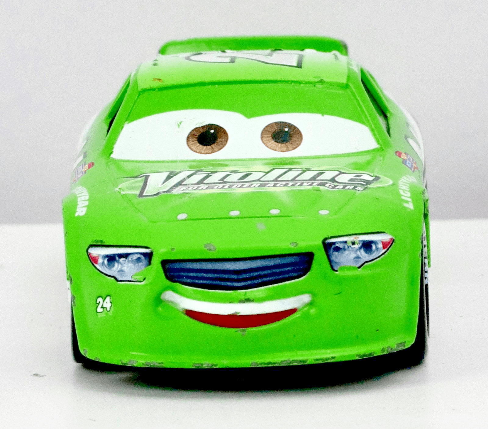 Mattel Disney Pixar Cars 3 ~ BRICK YARDLEY #24 Vitoline ~ 1:55 Diecast Toy Car - Thumbnail 3