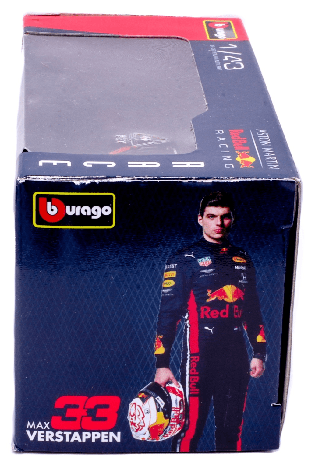 Bburago ~ ASTON MARTIN RED BULL RACING RB15 ~ MAX VERSTAPPEN #33 ~ Diecast 1:43 - Thumbnail 5