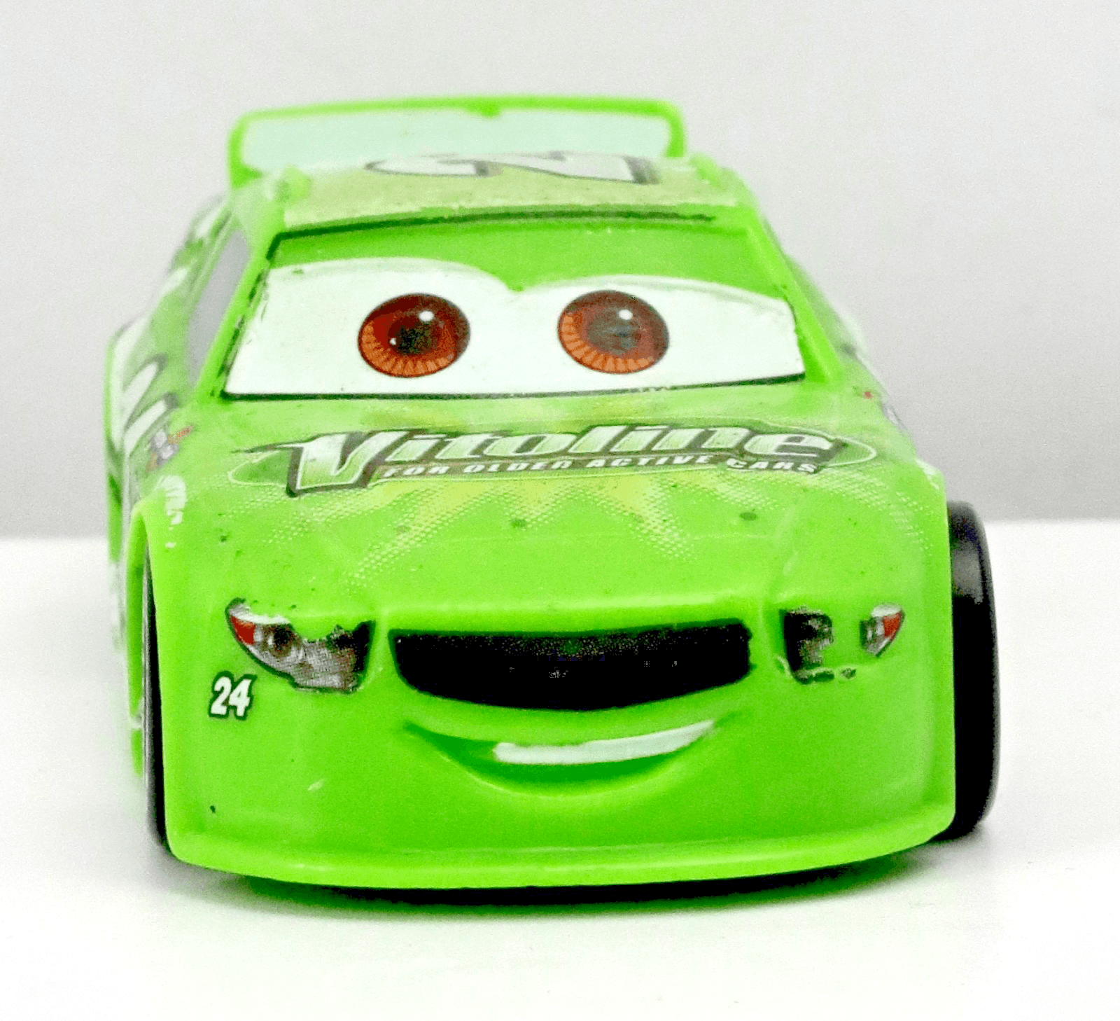 Mattel Disney Pixar Cars 3 ~ BRICK YARDLEY #24 Vitoline ~ 1:55 Diecast Toy Car - Thumbnail 5