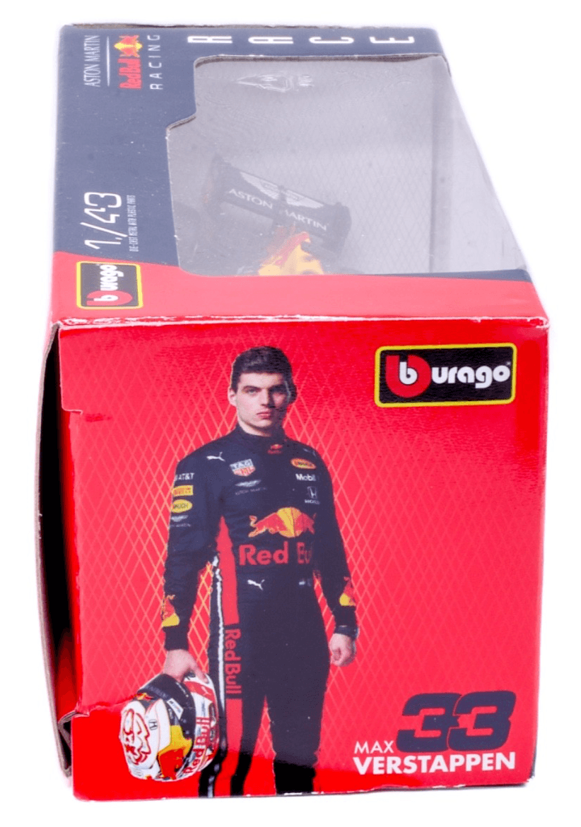 Bburago ~ ASTON MARTIN RED BULL RACING RB15 ~ MAX VERSTAPPEN #33 ~ Diecast 1:43 - Thumbnail 6
