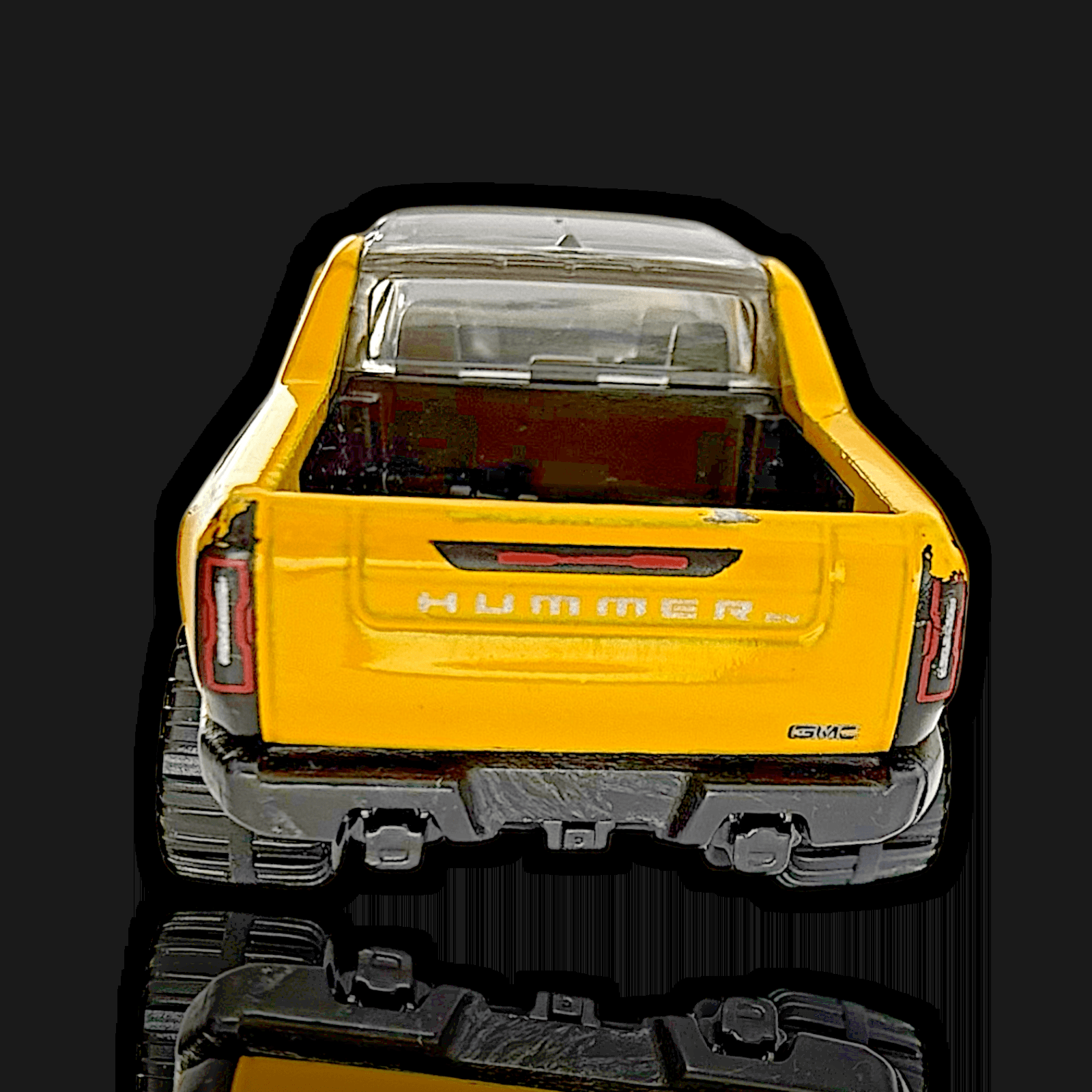 Hot Wheels 2022 GMC Hummer EV Pickup Truck ~ Green Speed Series - Thumbnail 3