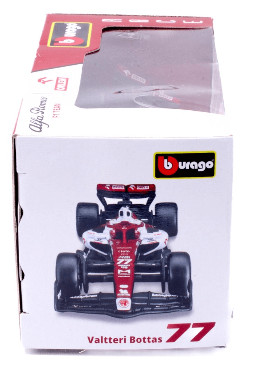 Bburago ~ ALFA ROMEO F1 Team ORLEN C42 F1 ~ VALTTERI BOTTAS #7 ~ 1/43 Diecast - Thumbnail 6