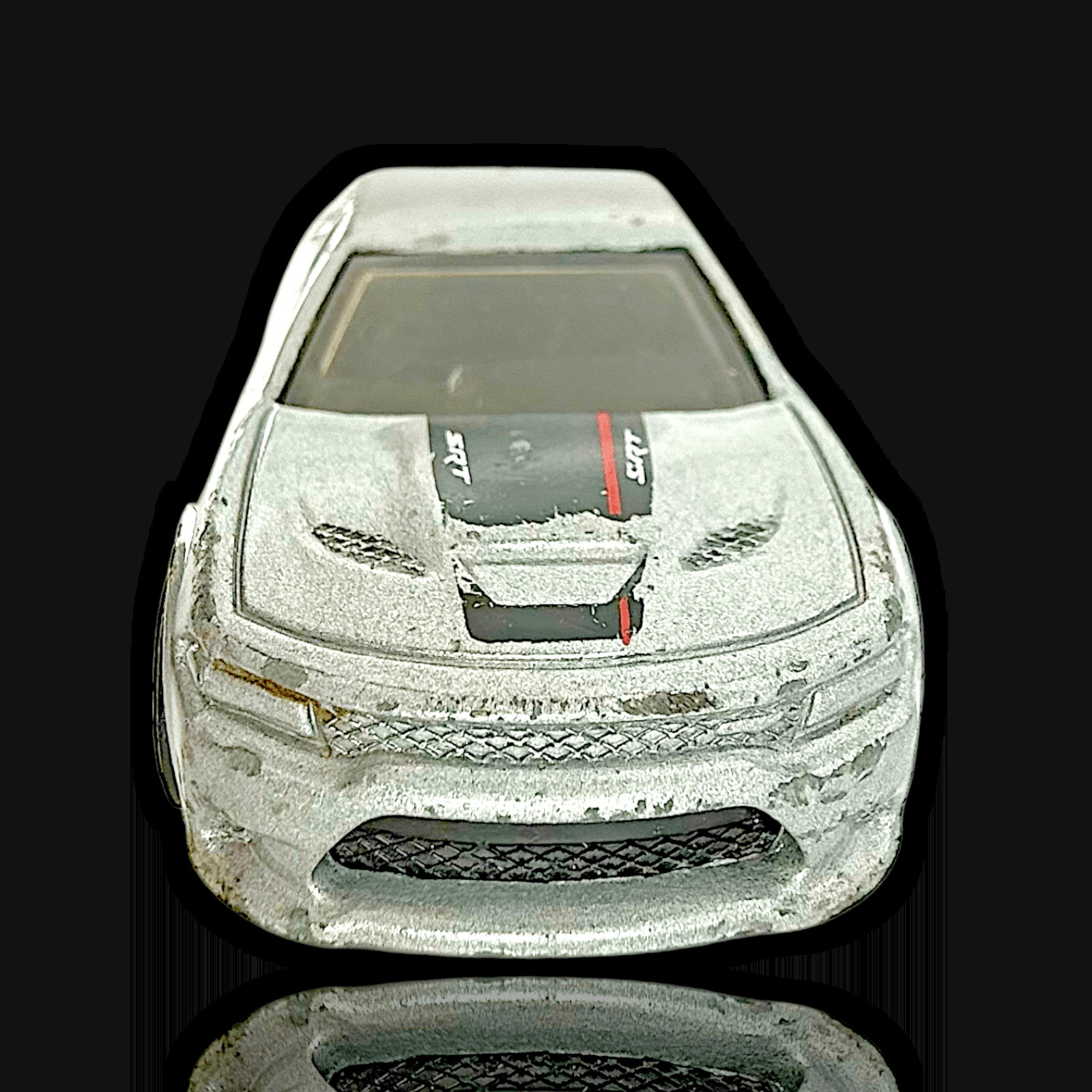 Hot Wheels ~ 2015 DODGE SRT CHARGER ~ HW First Response White Diecast 1/64 - Thumbnail 4