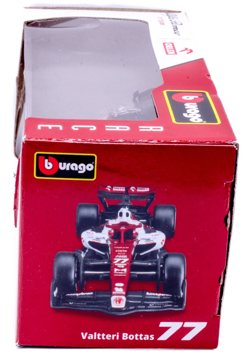 Bburago ~ ALFA ROMEO F1 Team ORLEN C42 F1 ~ VALTTERI BOTTAS #7 ~ 1/43 Diecast - Thumbnail 4