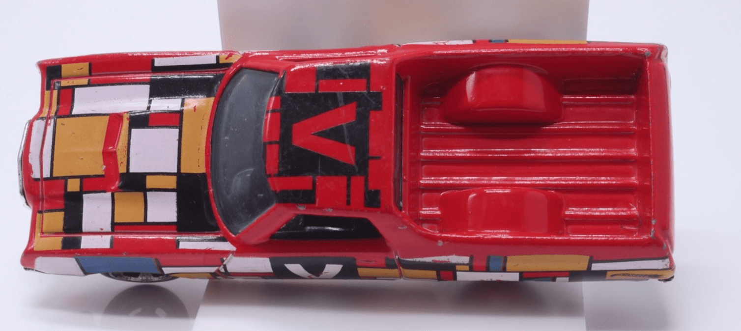 2023 Hot Wheels Art Cars ~ 1972 FORD RANCHERO (9/10) ~ Red 142/250 Diecast 1/64 - Thumbnail 8