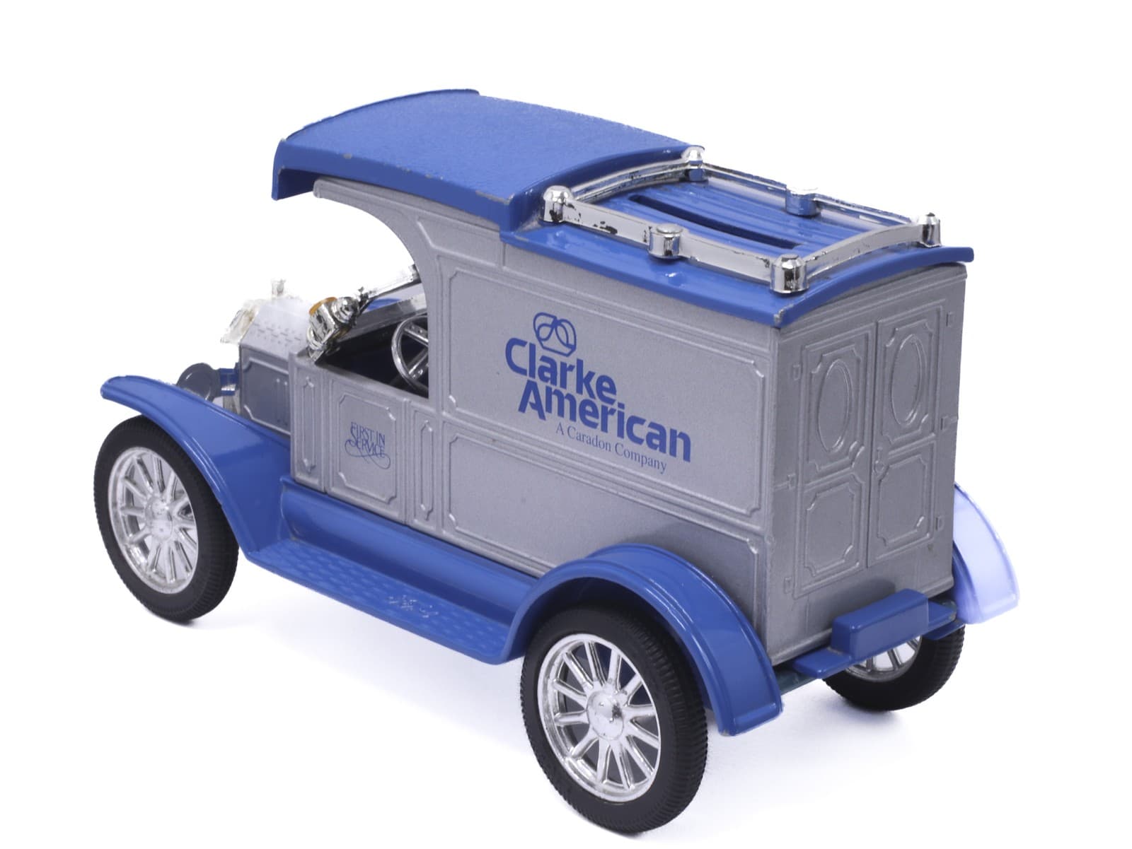 1996 Ertl Clarke American ~ 1913 FORD MODEL T Coin Bank ~ 1:25 - Thumbnail 6