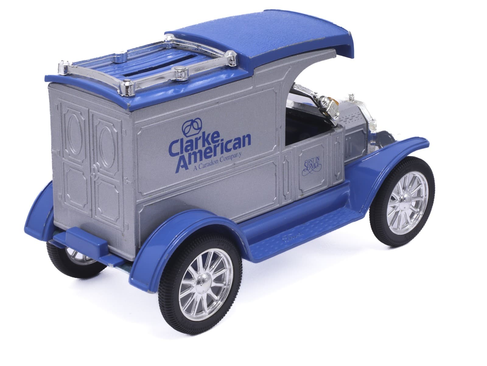 1996 Ertl Clarke American ~ 1913 FORD MODEL T Coin Bank ~ 1:25 - Thumbnail 5